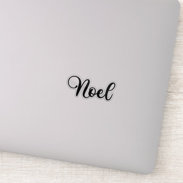 Noel Name - Handwritten Calligraphy (Detail)
