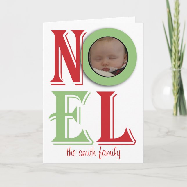 Noel Photo Card (Front)