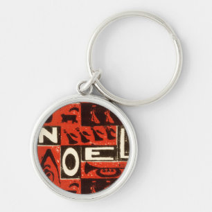 Noel Red Key Ring