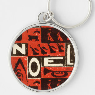 Noel Red Key Ring