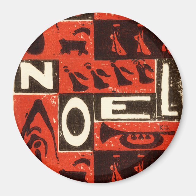 Noel Red Magnet (Front)