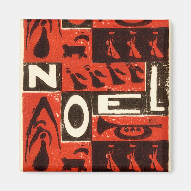 Noel Red Magnet (Front)