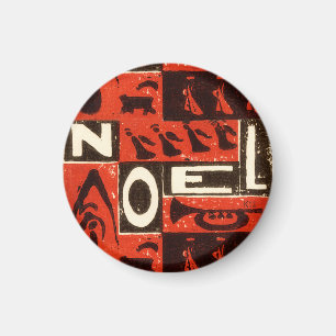 Noel Red Magnet
