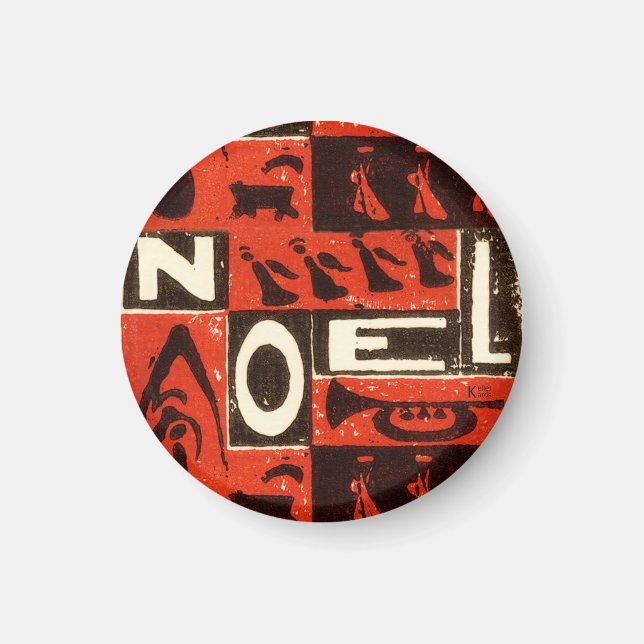 Noel Red Magnet (Front)