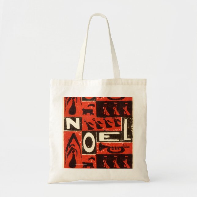 Noel Red Tote Bag (Front)