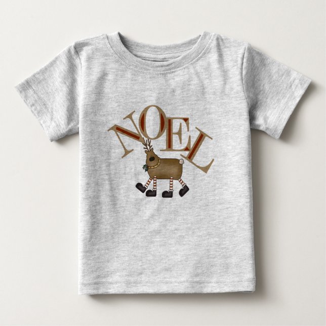 NOEL Reindeer Tshirts and Gifts (Front)