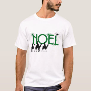 Noel three wise men go to Bethlehem gifts T-Shirt