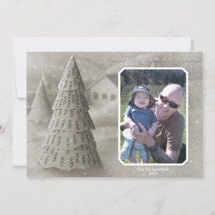 Noel Tree Photo Card