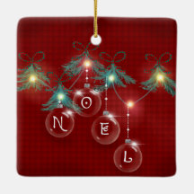 Noel Vintage Ornaments from Pine Boughs Lights