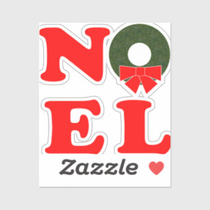 NOEL with wreath