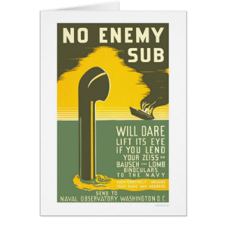 NoEnemy Sub WWII 1942 WPA