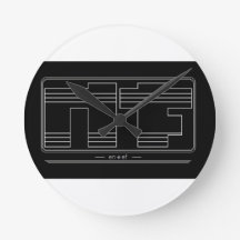 Noface Wall Clock