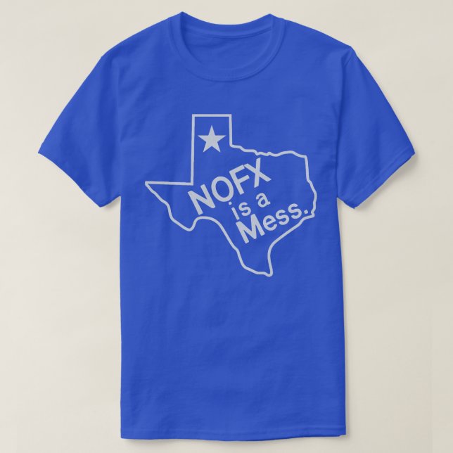 NOFX is a Mess T-Shirt (Design Front)