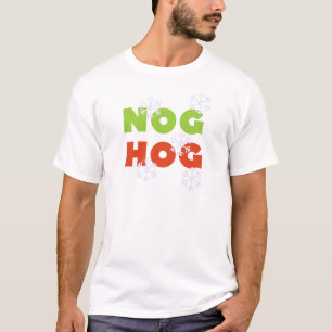 Nog Hog Holiday Tshirts and Gifts