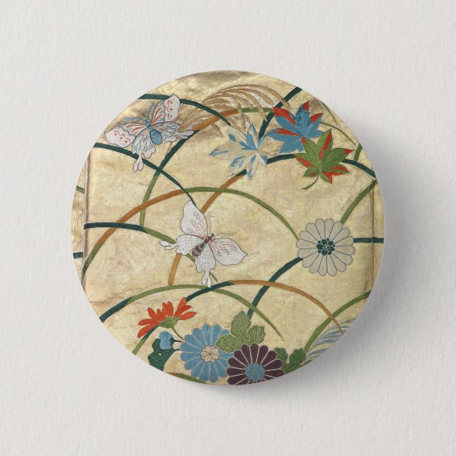 Noh Robe 6 Cm Round Badge (Front)