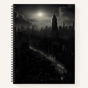 Noir City Cityscape Notebook