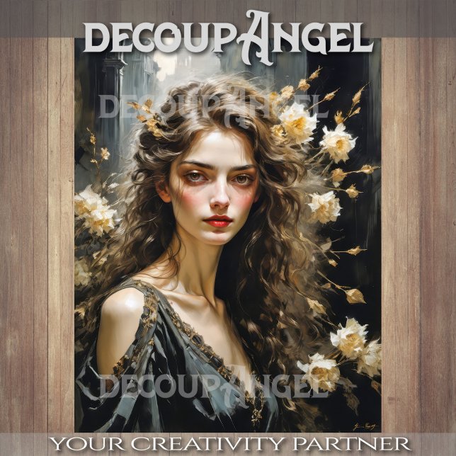 Noir Elegance - Decoupage - Tissue Paper (Creator Uploaded)