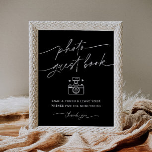 NOIR Photo Guest Book Sign