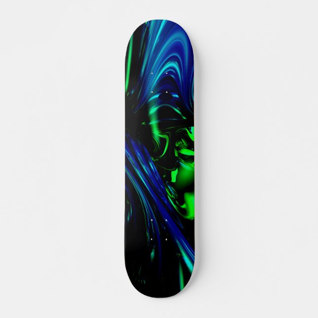 Noise in 3D Abstract Skateboard (Front)