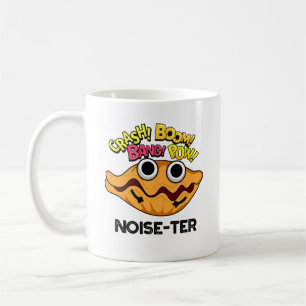Noise-ter Funny Noisy Oyster Pun Coffee Mug