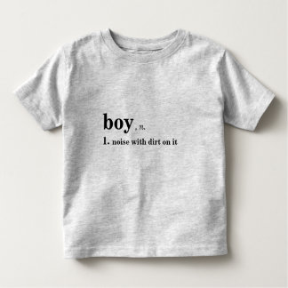 Noise with dirt on it shirt for boys