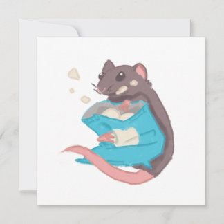 Noisy Friend Blank Card
