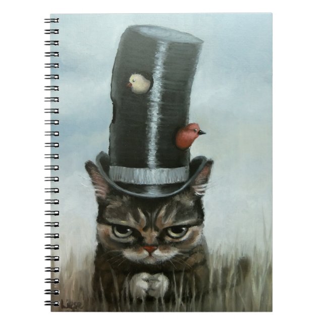 Noisy Neighbours Spiral Notebook (Front)