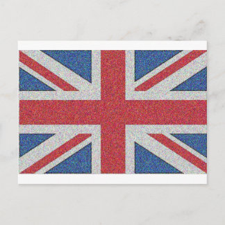 Noisy Union Jack Postcard