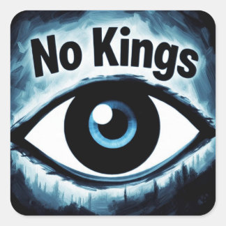 NoKingsEvilEye Square Sticker