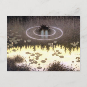 Nokken Mythical Water Sprite Postcard