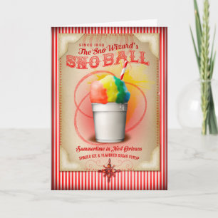NOLA Collection Snoball Artwork Card