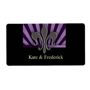 NOLA Fleur-de-lis designer labels