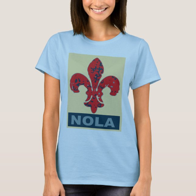Nola Fleur De Lis T-Shirt (Front)