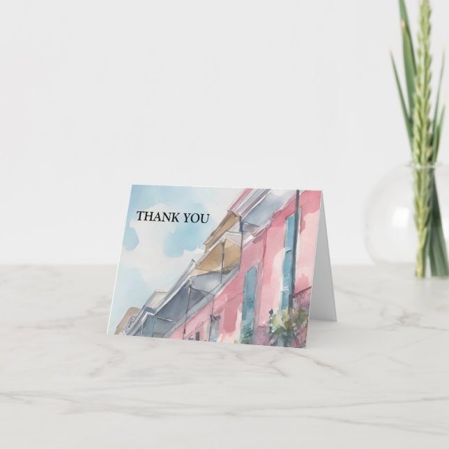 NOLA inspired thank you (Front)