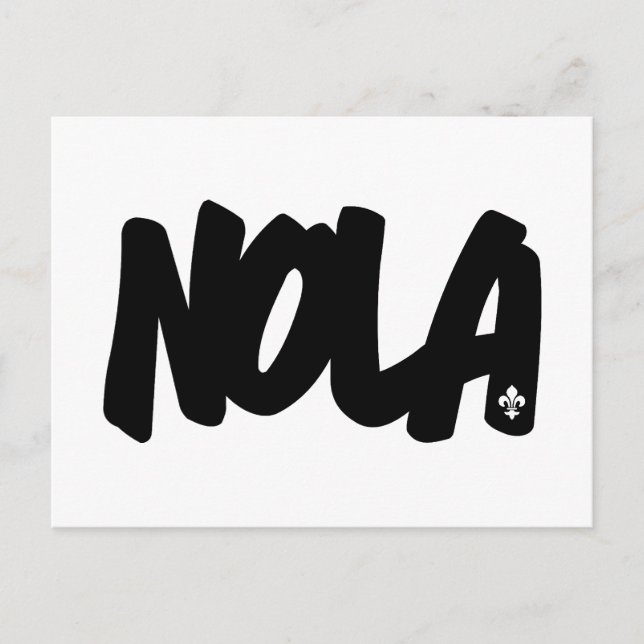 NOLA Letters Postcard (Front)