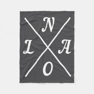 Nola New Orleans Louisiana United States _1  Fleece Blanket