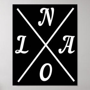 Nola New Orleans Louisiana United States _1  Poster