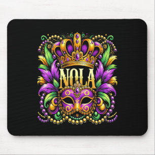 Nola New Orleans Mardi Gras 2025 Mouse Pad