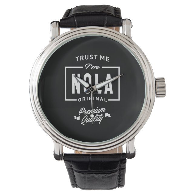 Nola Personalised Name Birthday Watch (Front)