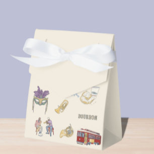 Nola Watercolor  Favour Box