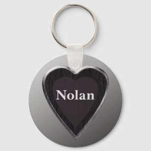 Nolan Heart Keychain