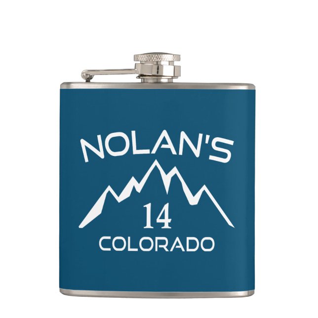 Nolan's 14 Colorado Hip Flask (Front)