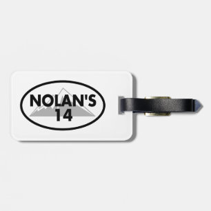 Nolan's 14 Colorado Oval Luggage Tag
