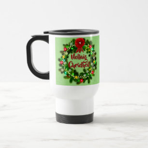 Nollaig Chridheil Scottish Christmas Travel Mug