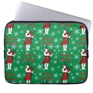 Nollaig Chridheil Scottish Merry Christmas Scottis Laptop Sleeve