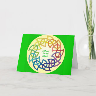 Nollaig Shona Dhuit - Irish Christmas Card