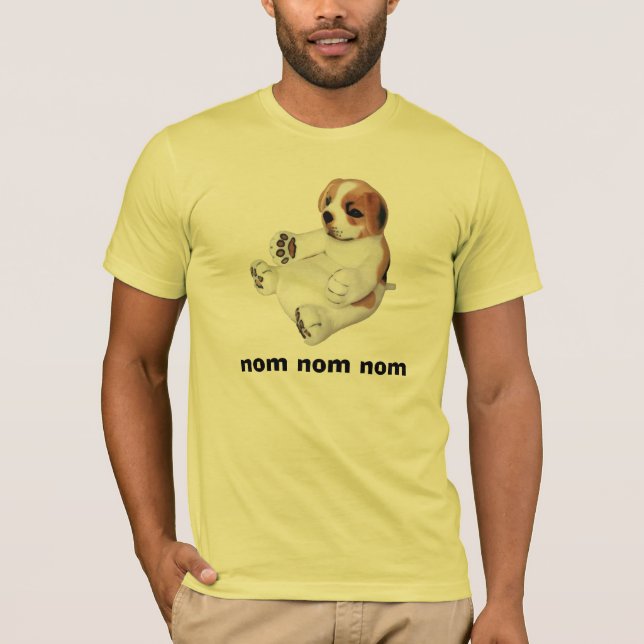 Nom Nom Nom Puppy Shirt (Front)