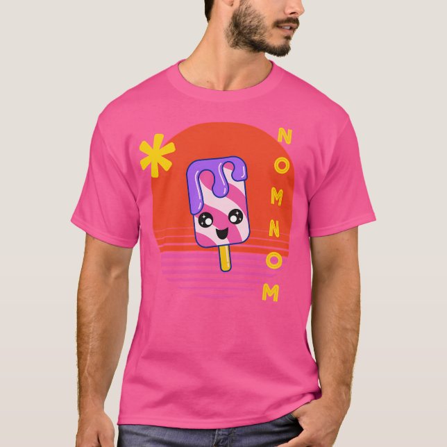 Nom Nom Popsicle T-Shirt (Front)