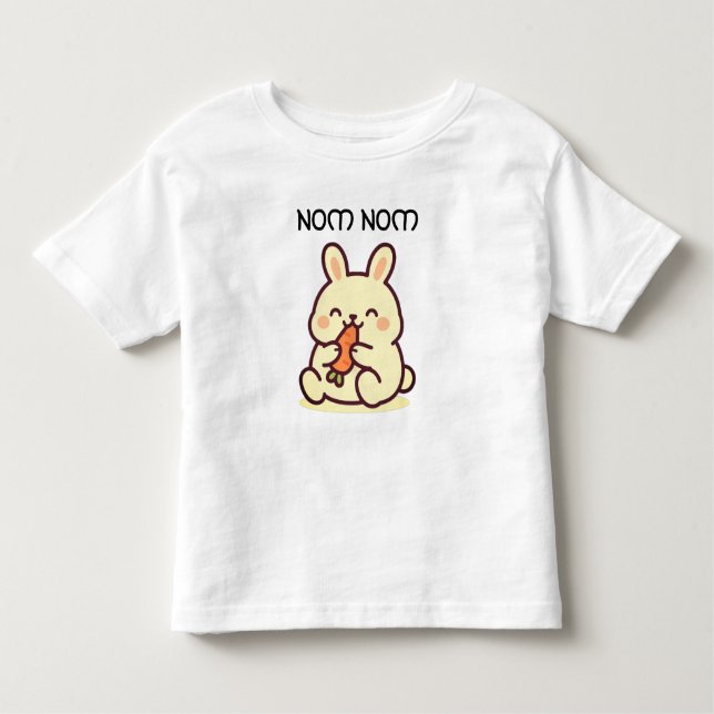 Nom Nom Toddler T-Shirt (Front)
