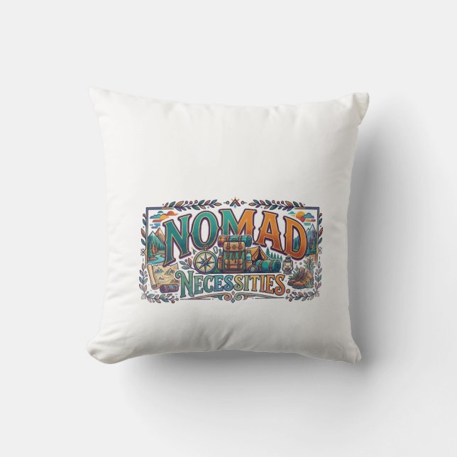 Nomad Necessities T-Shirt Cushion (Front)